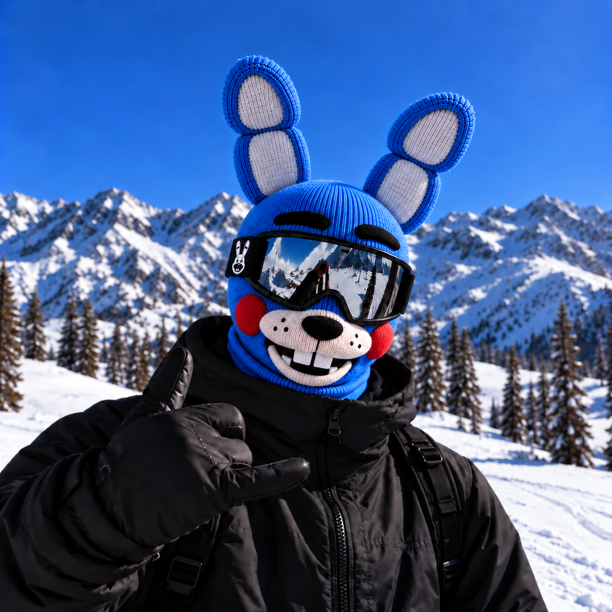 Bonnie ski mask