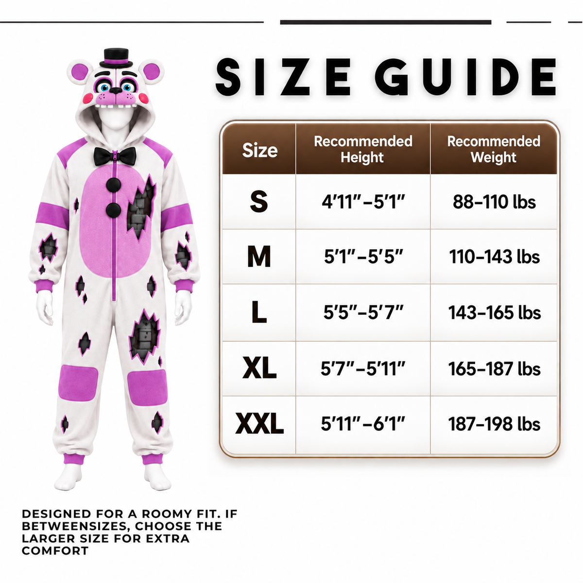 Funtime Freddy Onesie Pajama